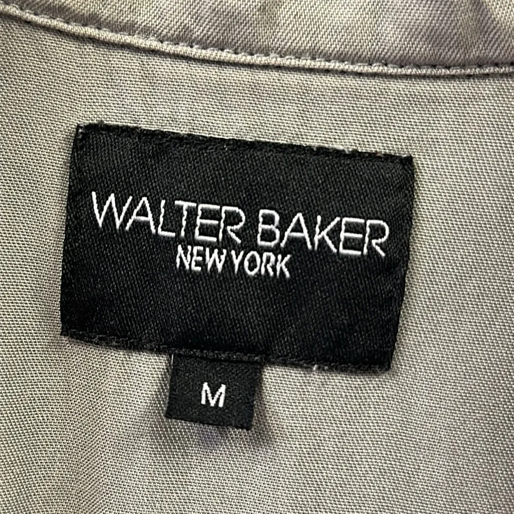Walter Baker Lyocell Long Open Front Utility Vest Jacket with Pockets Womens M - Image 11
