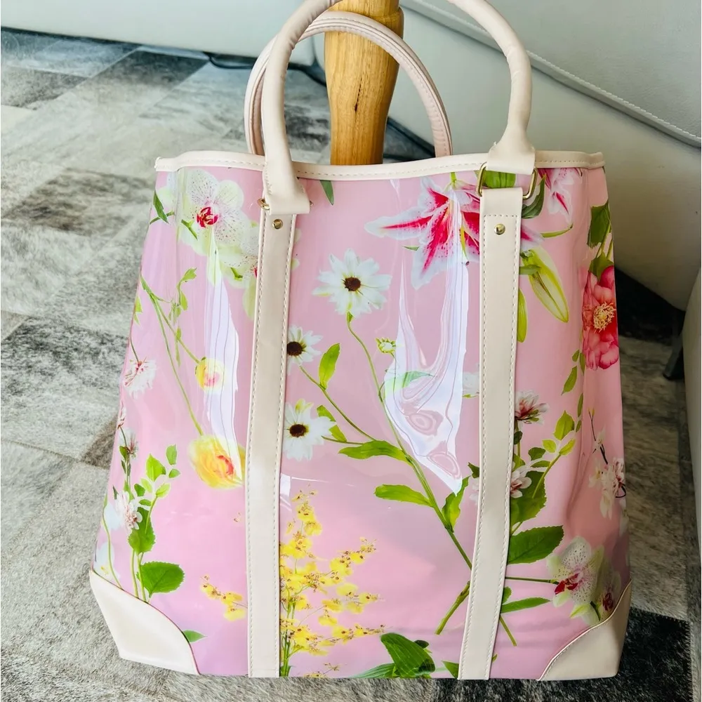 SPRING PINK FLORAL TOTE Size 00 - Image 2