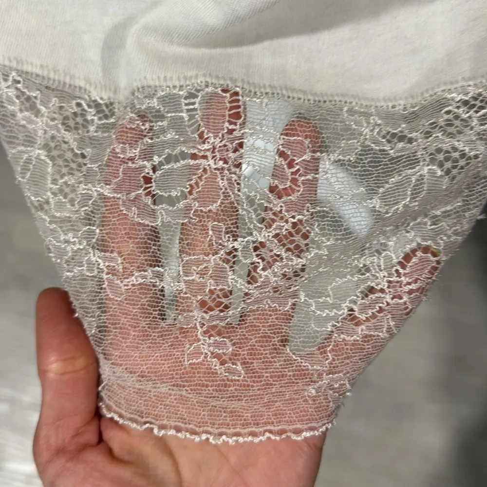 Raquel Allegra basics slip lace trim dress Size L - Image 7