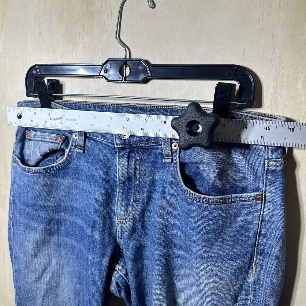 Rag & Bone Women’s Size 28 Classic Blue Denim Jeans. Dre Low-Rise Slim Boyfriend - Image 5