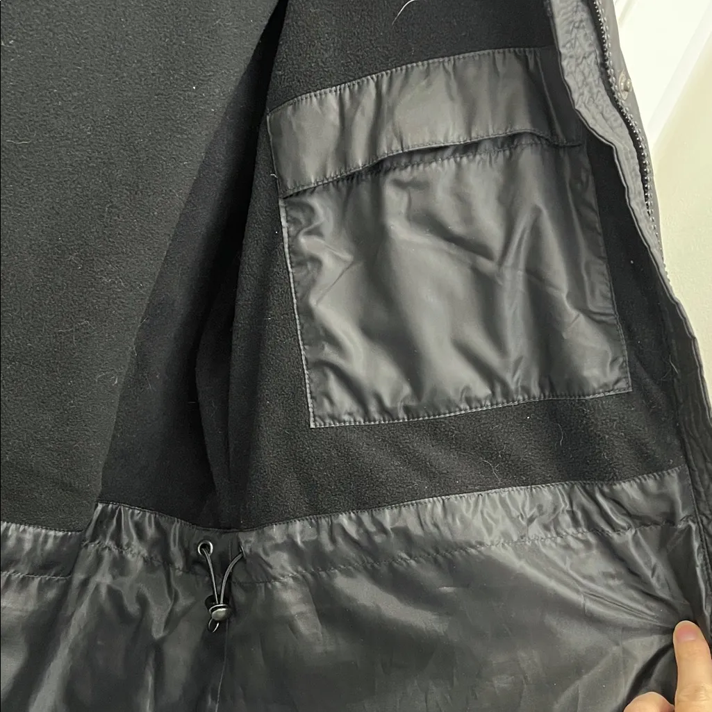 Eddie Bauer 80% Down Filled Black Puffer Parka Jacket - Size Large - Image 10