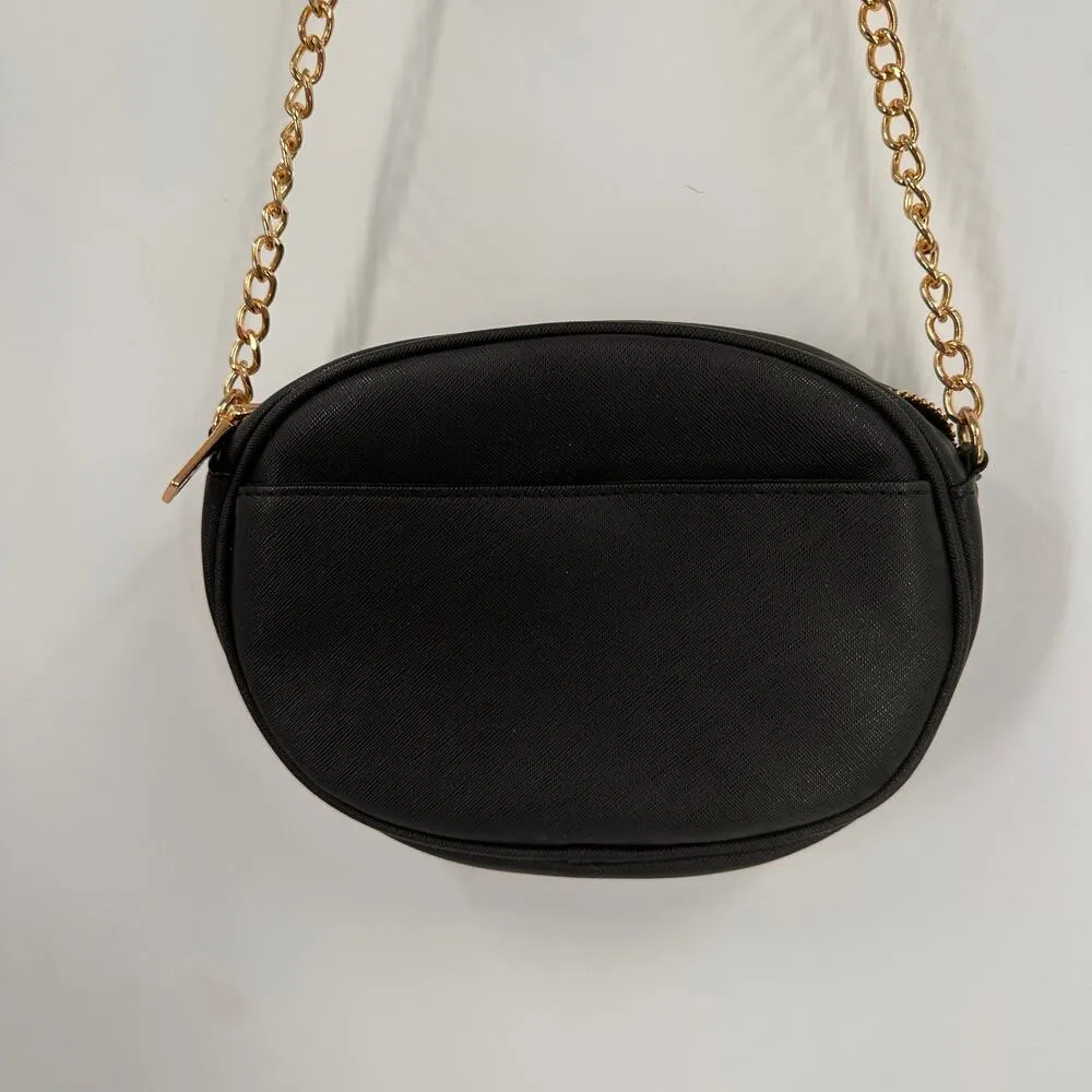 Bebe Black Circle Chain Crossbody Purse NWOT - Image 8