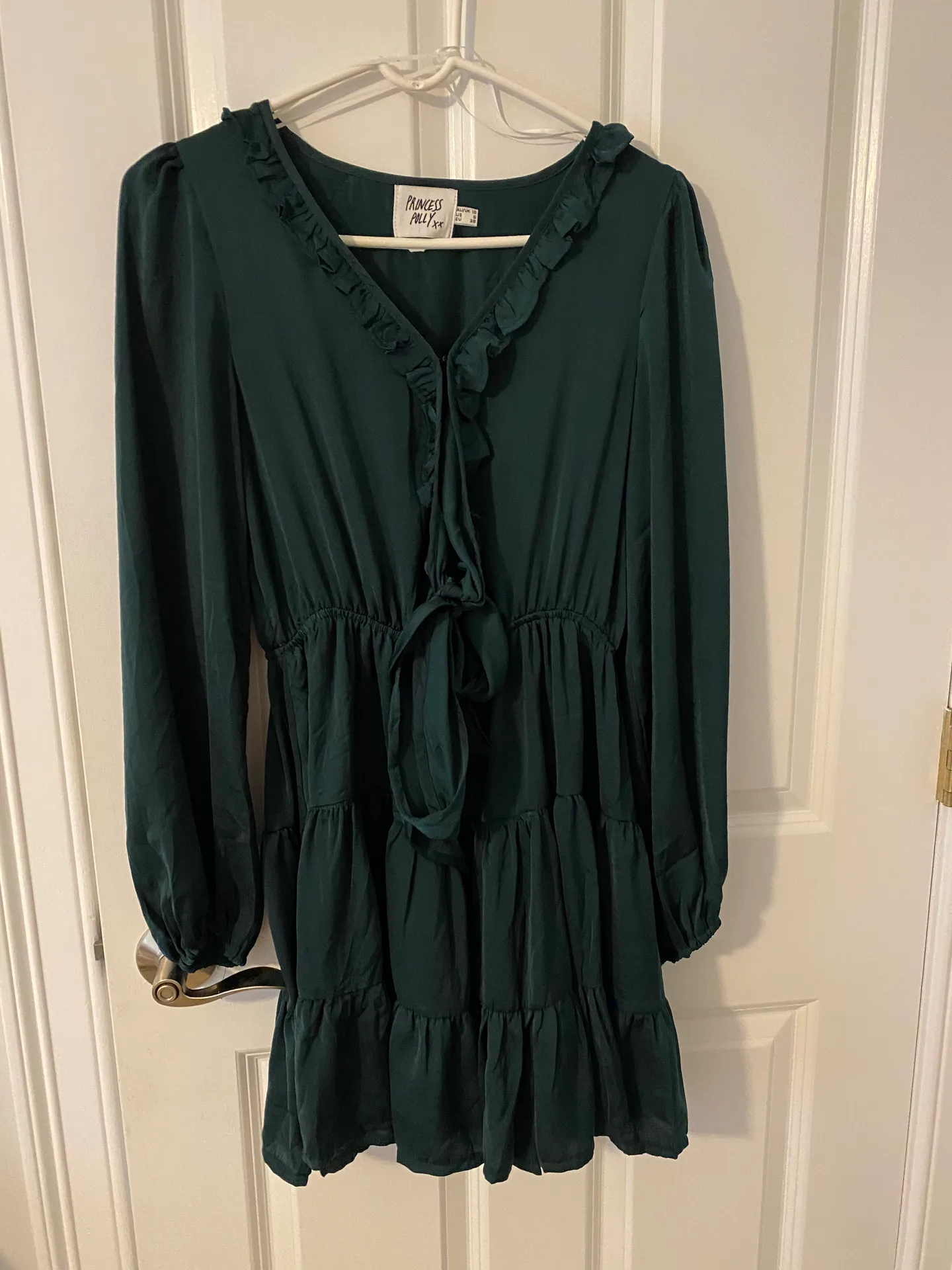 Princess Polly teal mini dress - Image 5