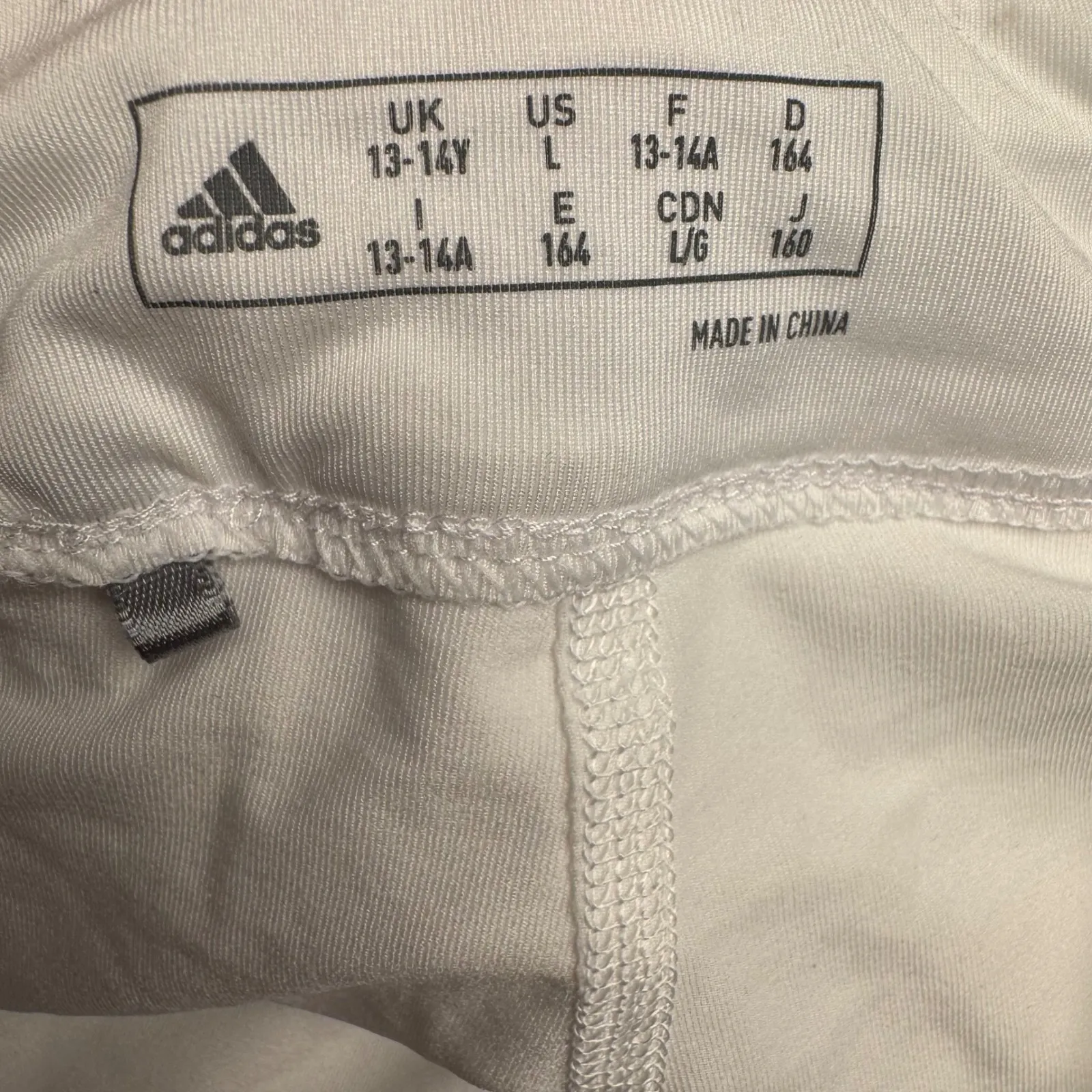 Adidas Tennis Skirt White Pleated Layered Athletic Skort Women L - Image 6