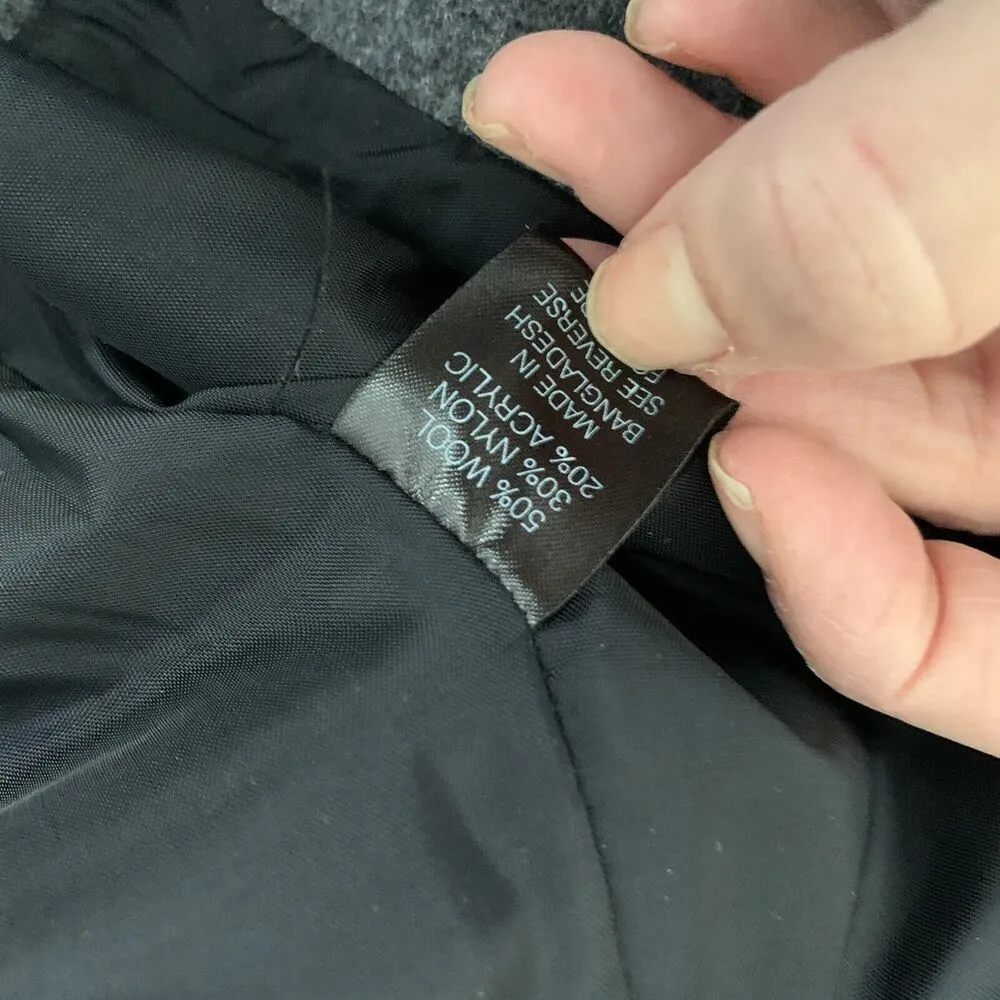 Lavender Hill Wool Blend Jacket Blazer Coat Womens 8 Button Pocket Lined - Image 6