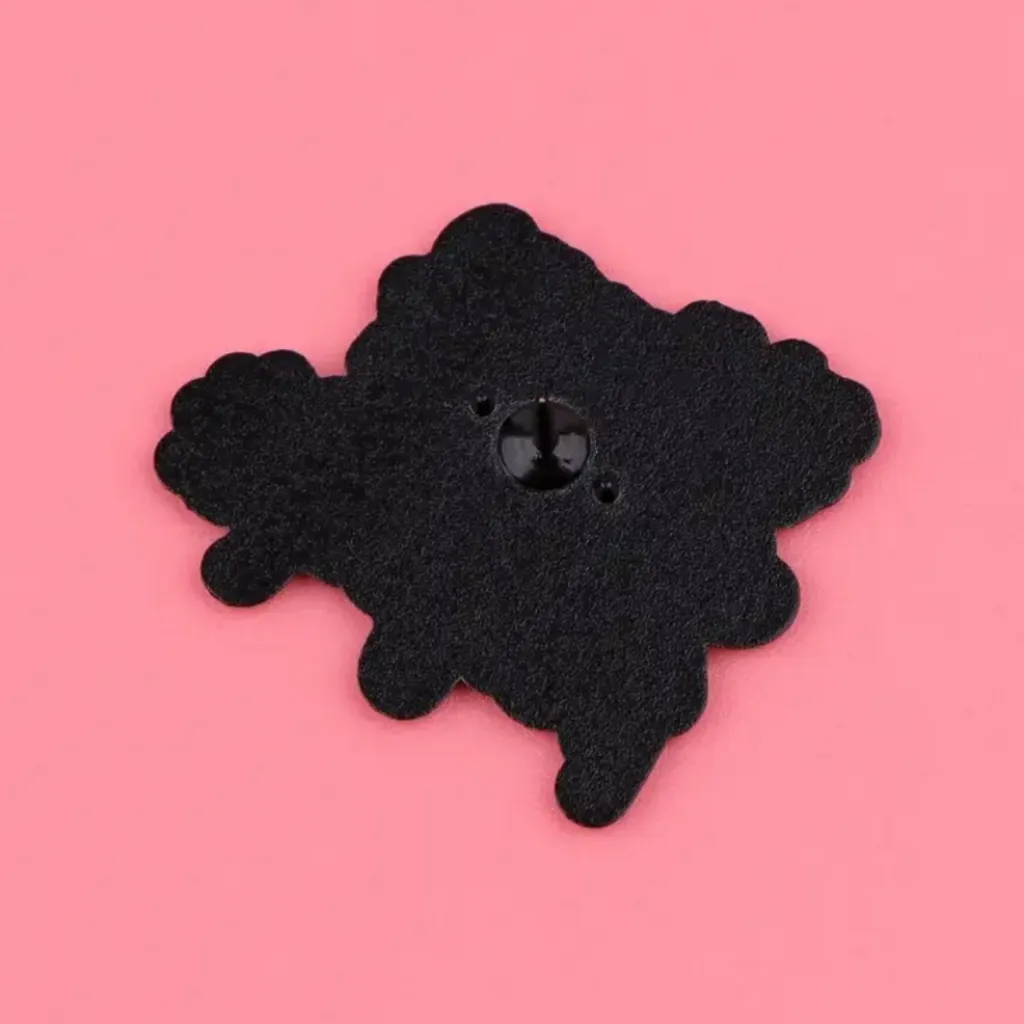 1pc Celestial Quotes‎ Enamel Pin, Zinc Alloy, Multicolor Ideal for Clothes Yellow - Image 3