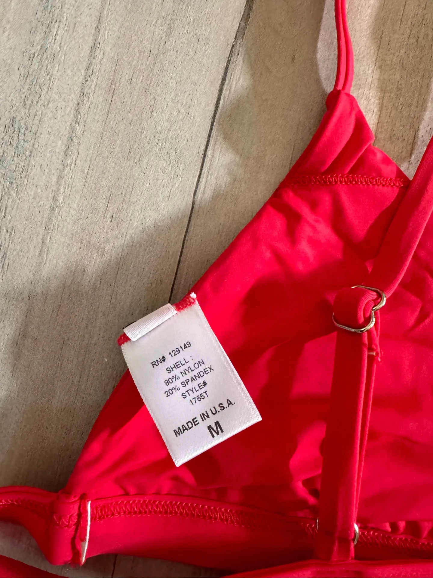 Dippin Daisy's Swimsuit Top Red - Image 5