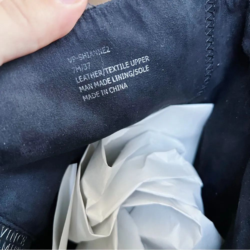 Vince Camuto • Shianne Over The Knee Boots black suede leather OTK tall heeled - Image 5