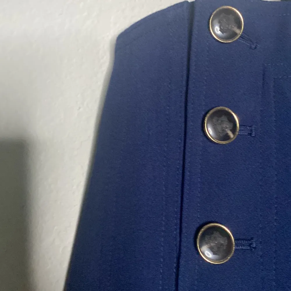 Charter Club navy Sailor cropped pants Women’s size 12 office business casual - Image 4