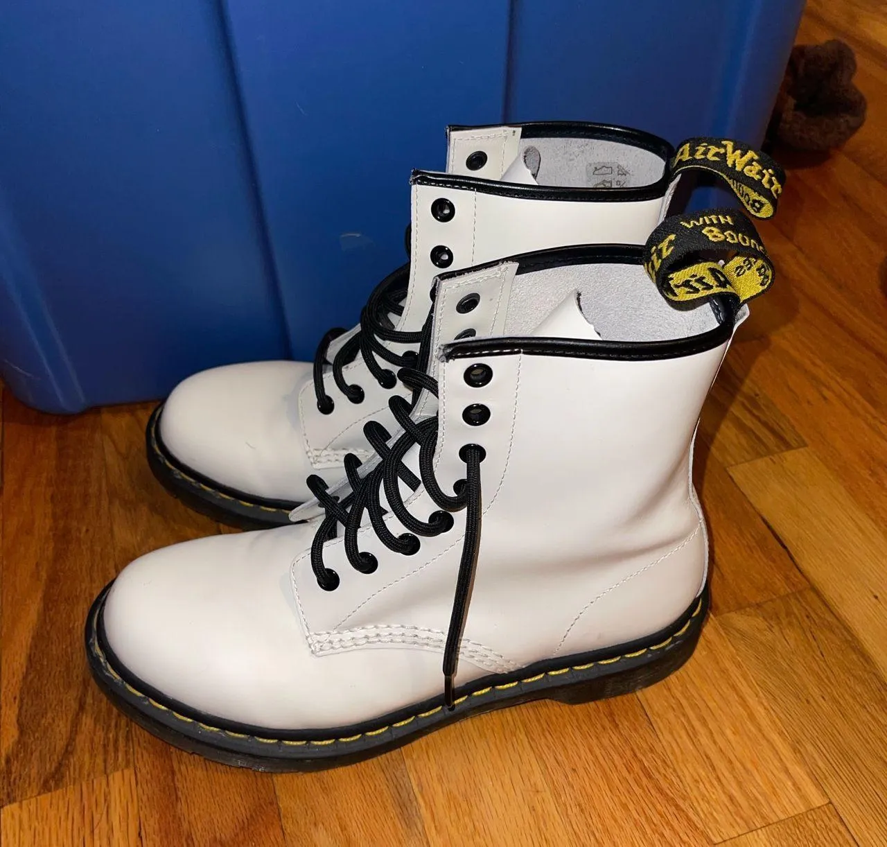 Dockers White Doc Martens - Image 2