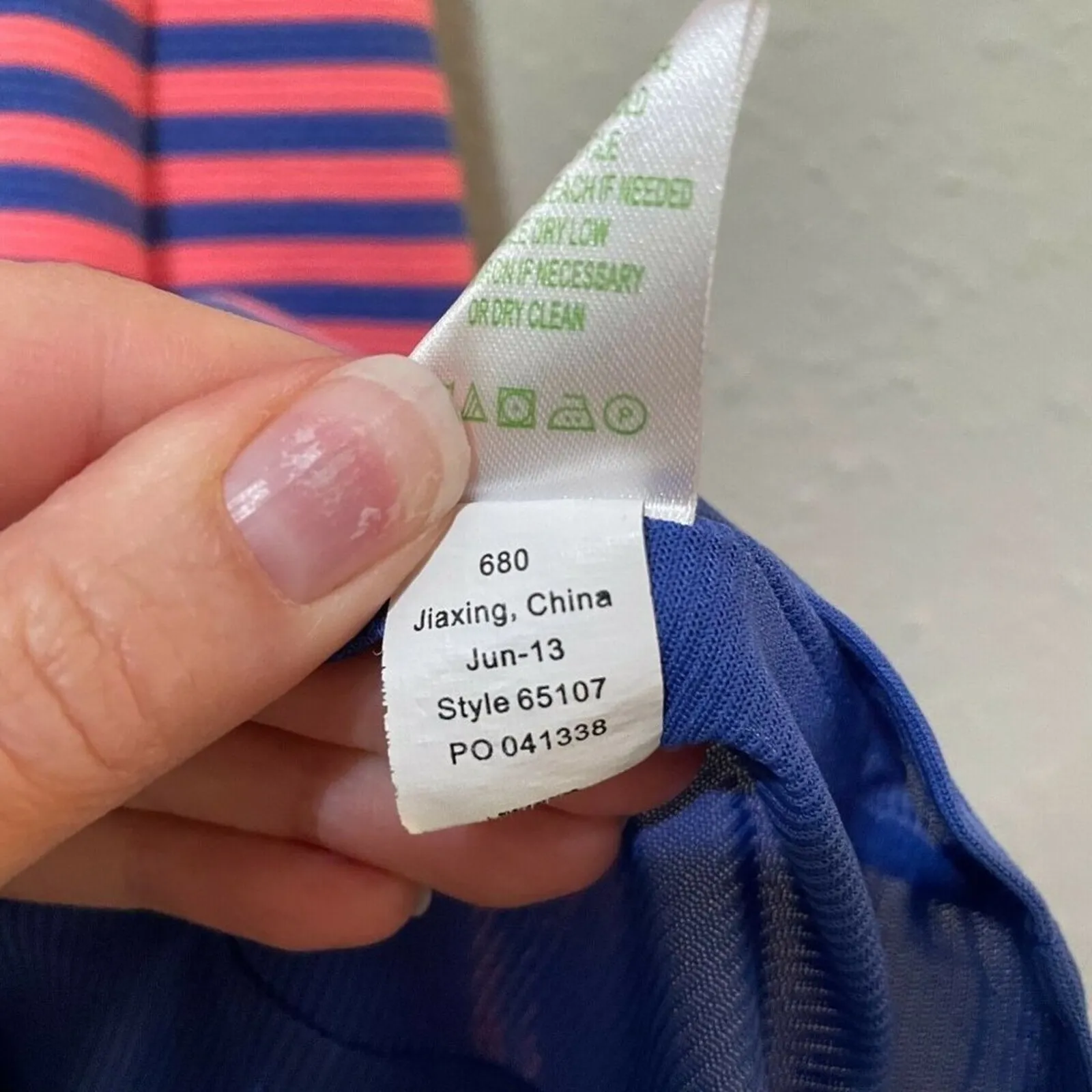 Lilly Pulitzer Pink & Blue Striped Fit Flare Dress XS Cap Sleeve Preppy Pleated - Image 7