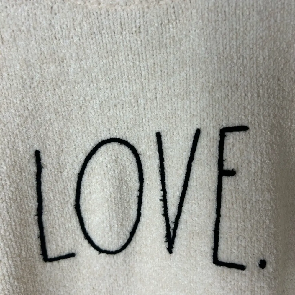 Rae Dunn | “LOVE” Graphic Crew Neck Long Sleeve Sweater - Image 4