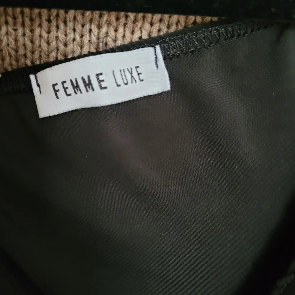 Femme Luxe Black Tie Waist Long Sleeve Body Suit 41B - Image 4