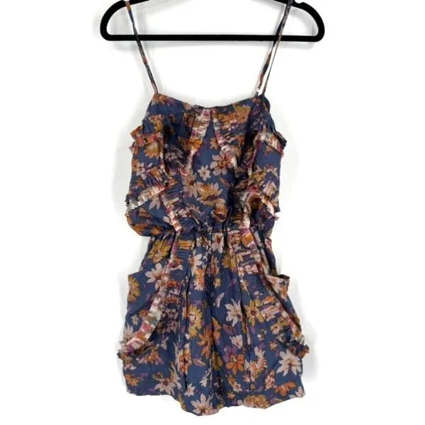 Sachin‎ + Babi Rory 100% silk wildflower romper Size 2 - Image 3