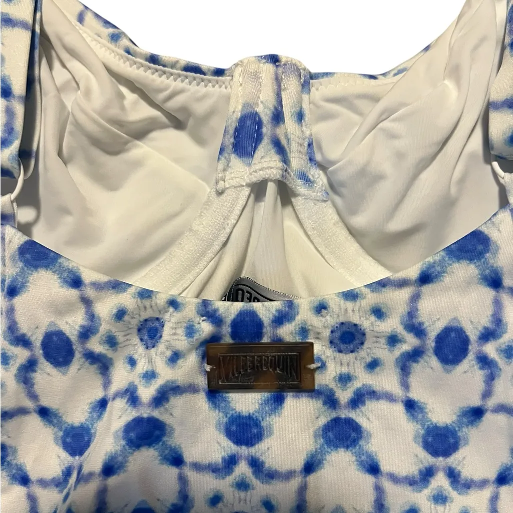 Vilebrequin Women’s Blue Ikat Medusa One Piece‎ Swimsuit Size 8 - Image 6