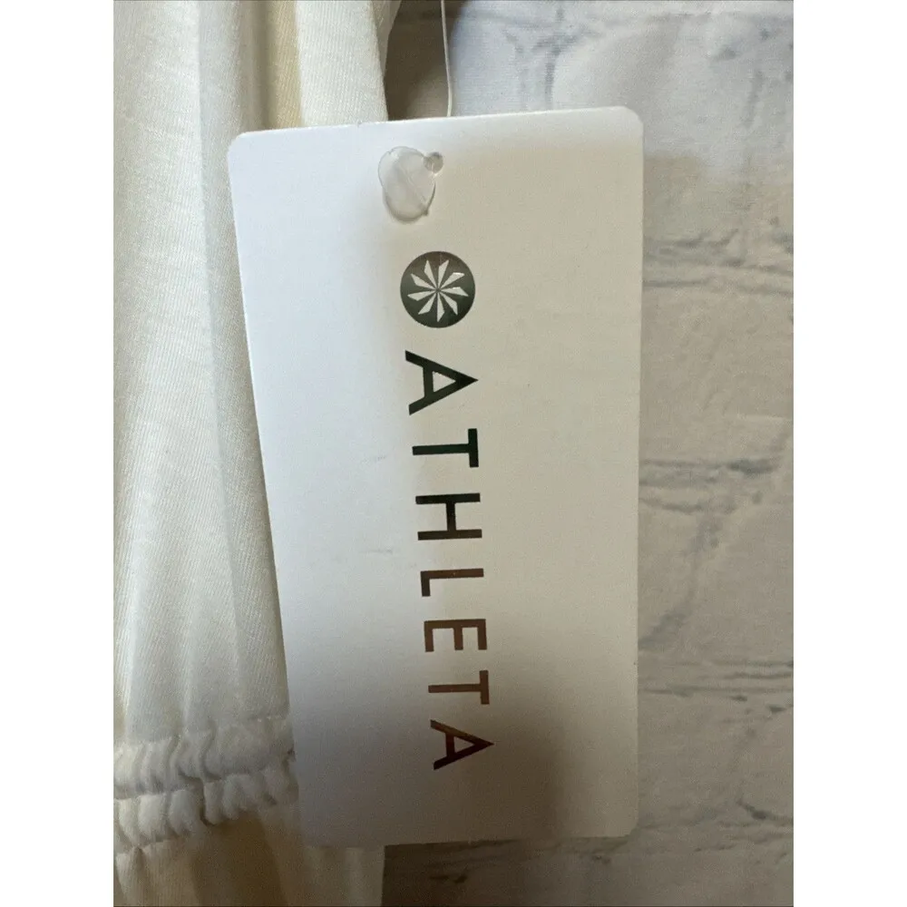 Athleta Air Out Cinch Tank in magnolia white Women’s Sz Small NWT - Image 6