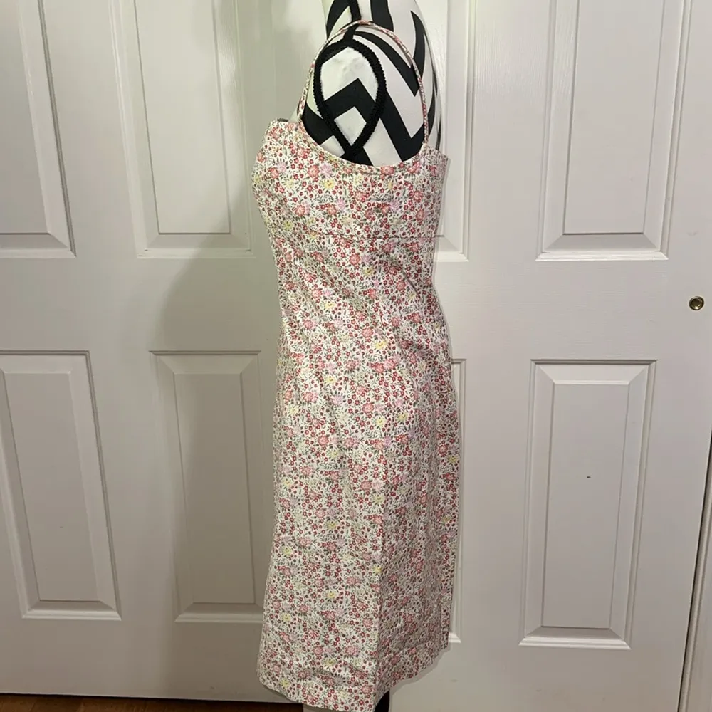 BROOKS Floral Pink Spaghetti Strap Dress - Image 2