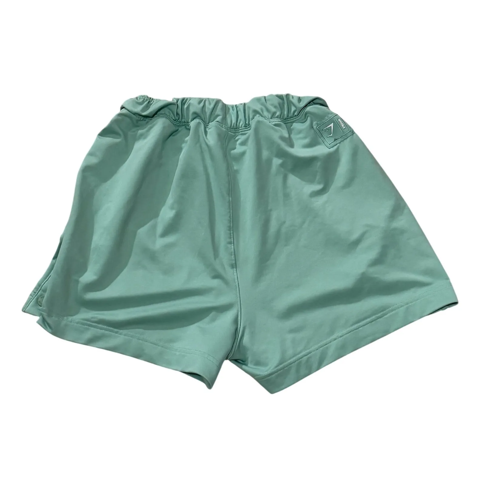Gymshark Seamless Shorts Mint Green Women's Size S Athletic Workout Lounge - Image 2