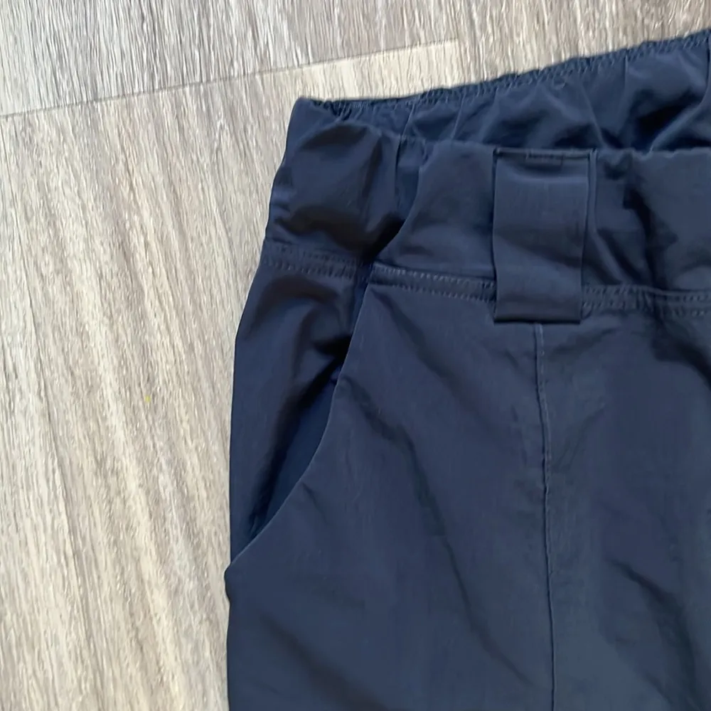 Navy High Rise Straight Leg Pants 10 - Image 4