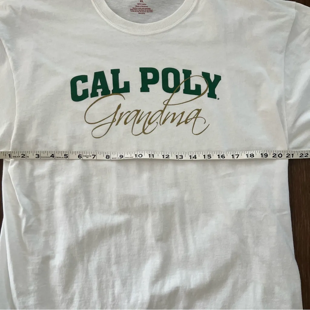 Cal Poly Grandma Jansport White T Shirt sz XL - Image 4