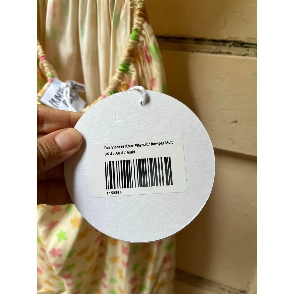 NWT Princess Polly summer cute yellow green star eco friendly playsuit romper 4 - Image 15