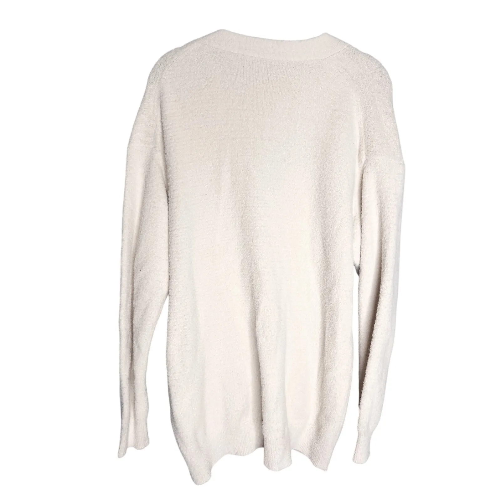 Aritzia Wilfred Free Hush Knit Oversized Cardigan Size XS Cream Off White - Image 9