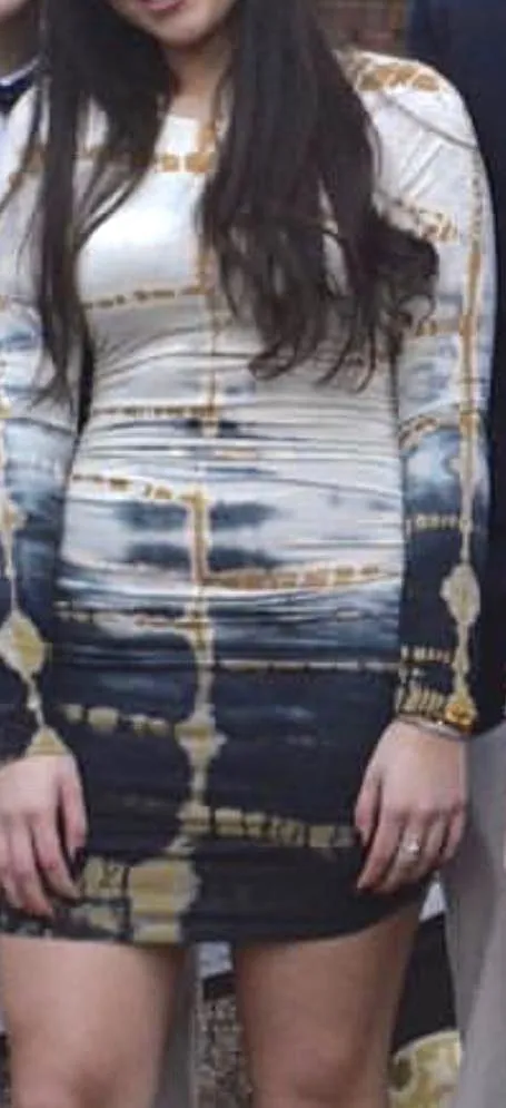 Gypsy 05 Tie Dye Form Fitting Dress - Image 3