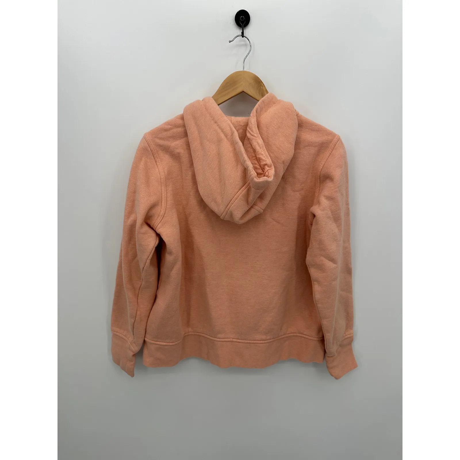 Carhartt Womens Full Zip Jacket Size L Orange Hoodie Sweatshirt Fleece Lined - Image 2