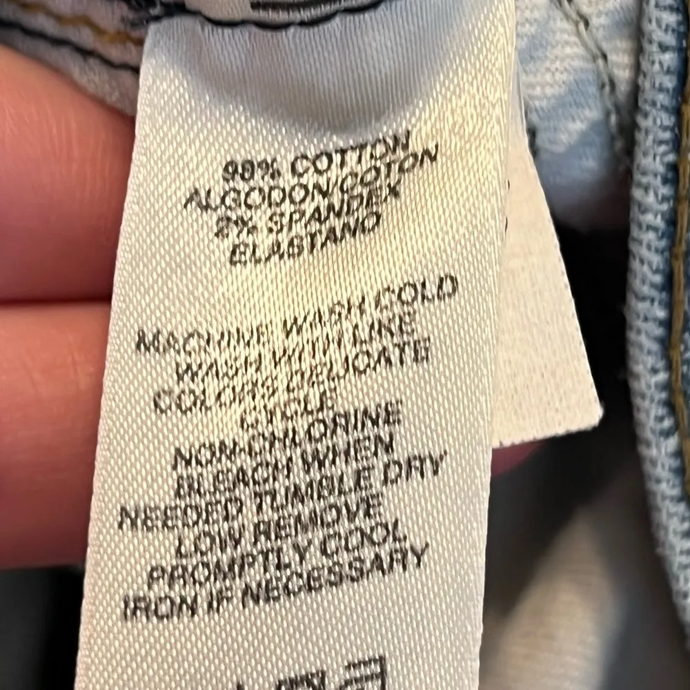 DKNY Soho Denim Jeans Size 14 Regular Cut #2529 High Rise - Image 9