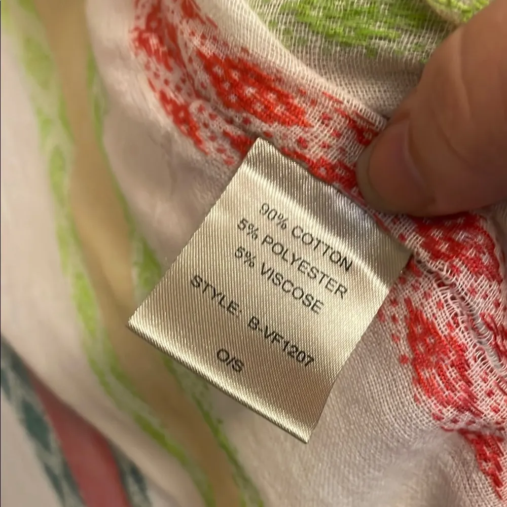 Elan Pink and White Knit Top - Image 3