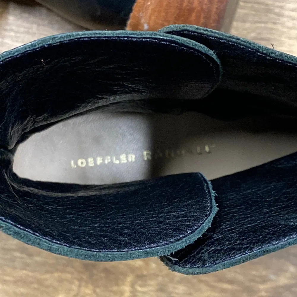 Loeffler Randall size 5 1/2 black leather boots - Image 10