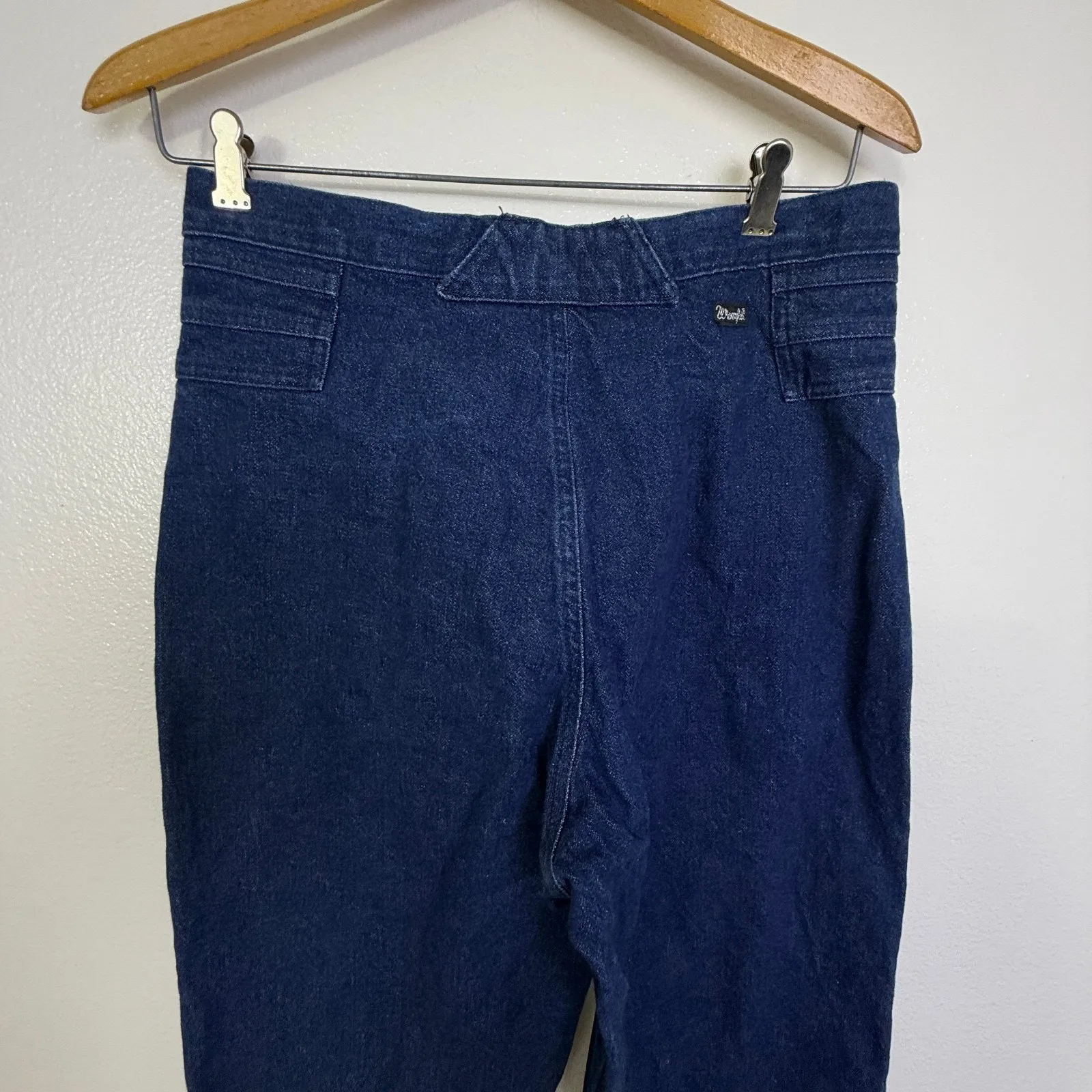 Vtg Wrangler Silverlake Bareback Jeans Womens 31x35 Blue Denim Cotton USA Tall - Image 10