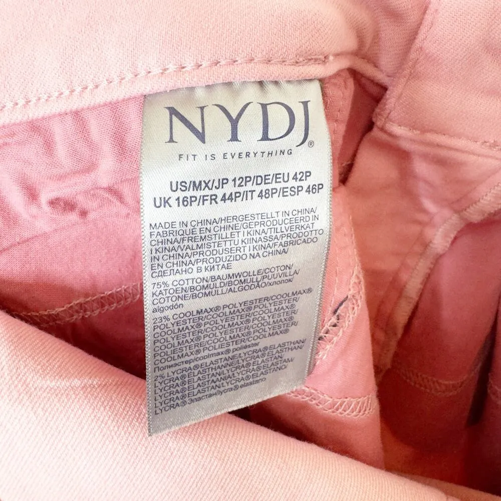 NWT NYDJ Women's Marilyn Cropped Cuff Jeans 12P - Image 6