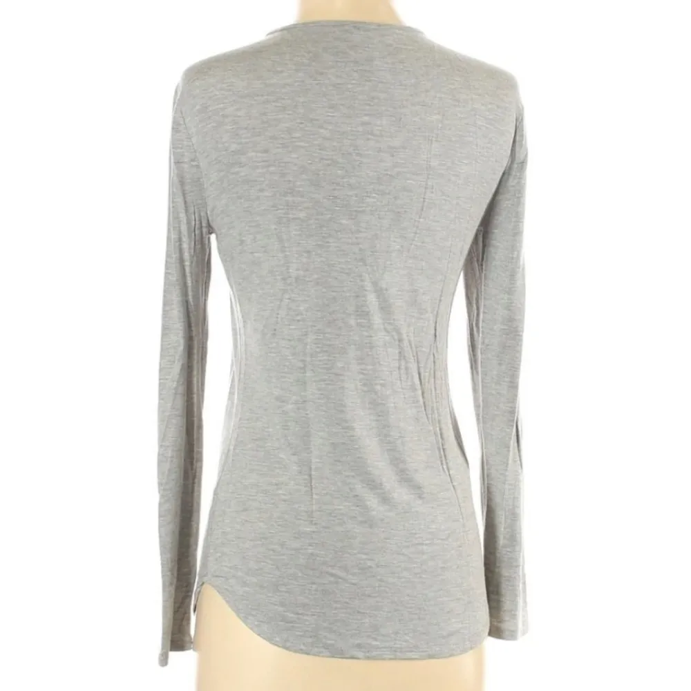 Leith Lace Up Front Long Sleeve Top Y2K - Image 9