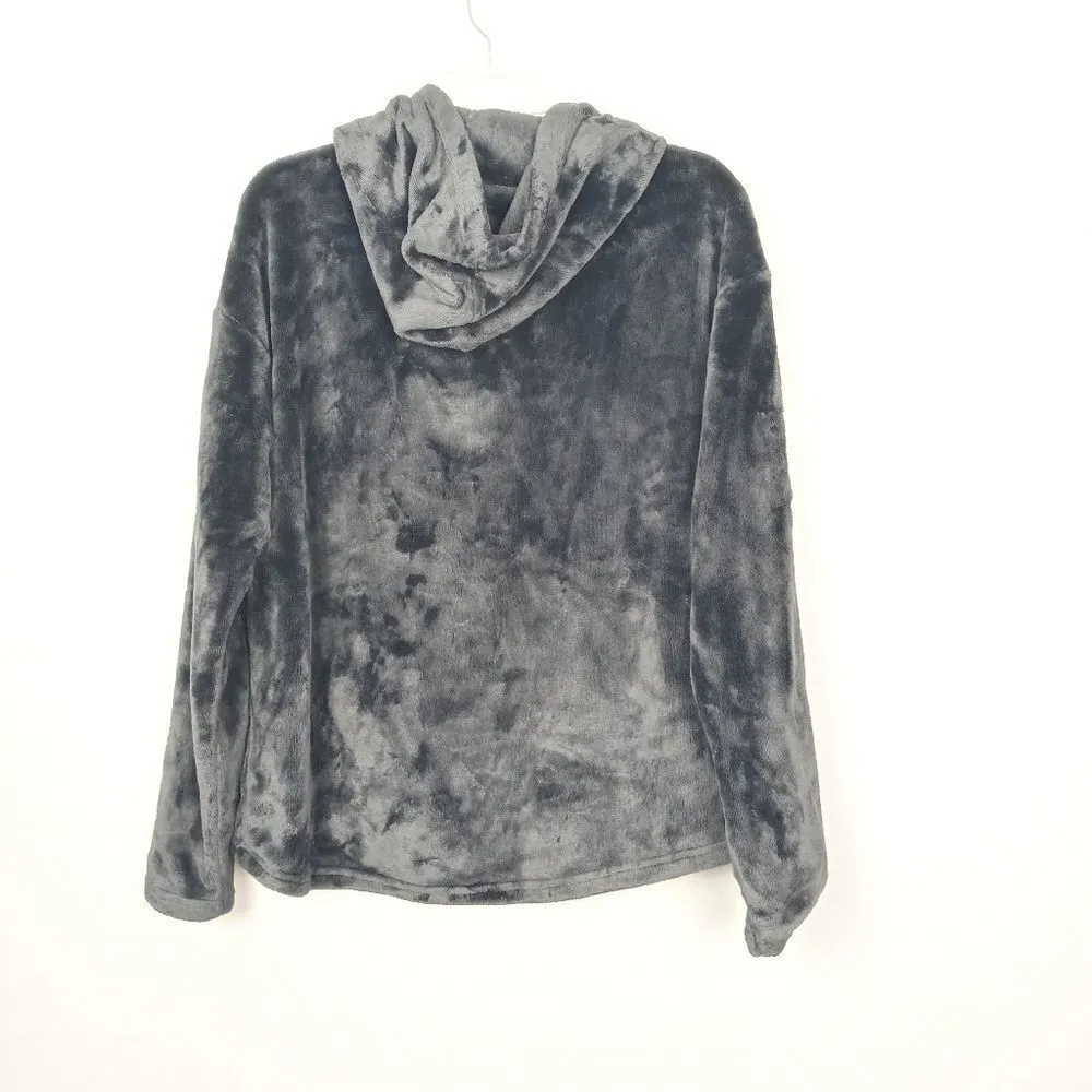 Champian cozy and soft hooded navy pullover - Image 3