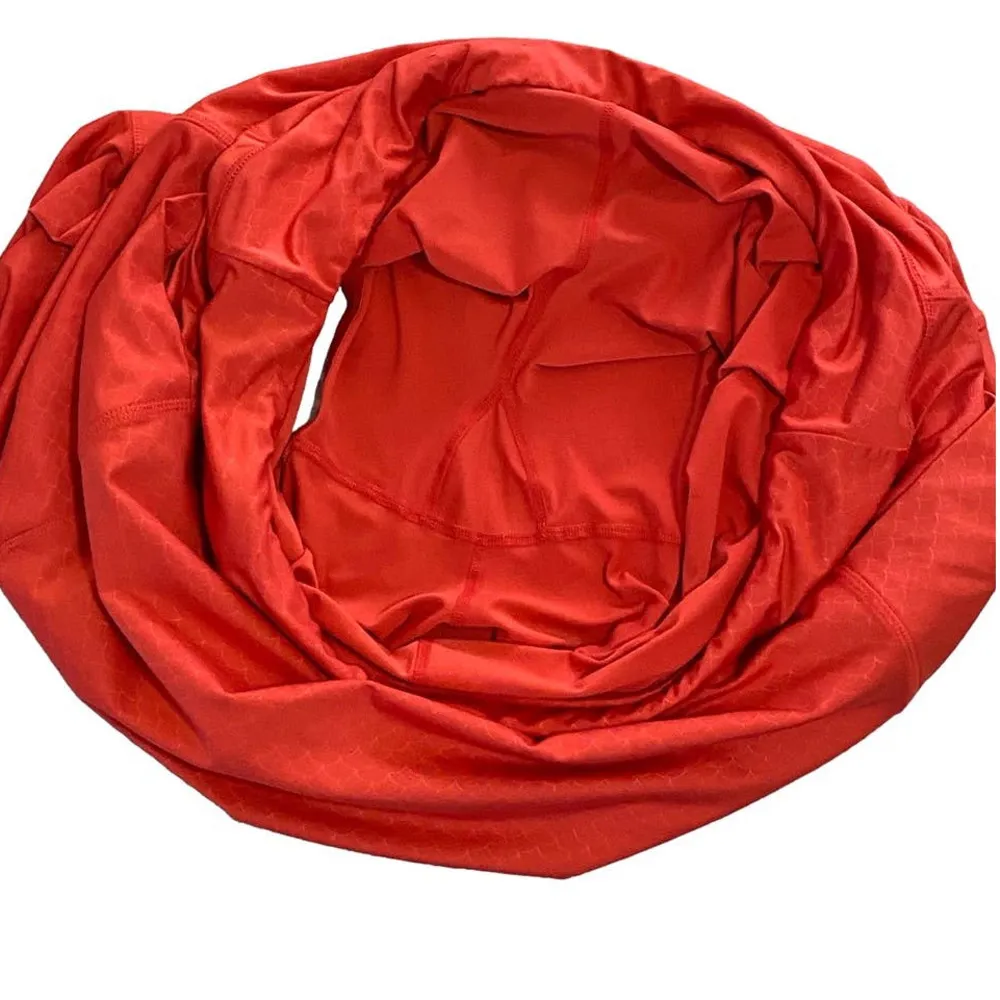 Puma REEL LEGENDS Red Orange Fish Scale Cabana Skort Pockets Skirt ~ Ladies Size XL - Image 6