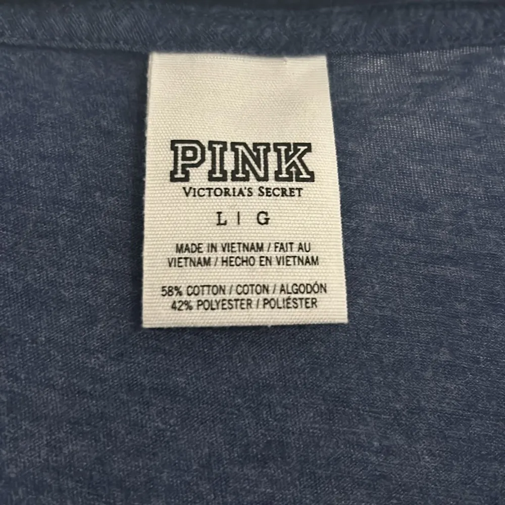 PINK Victoria’s Secret Sequin Stars Cropped Tank Large - Image 4