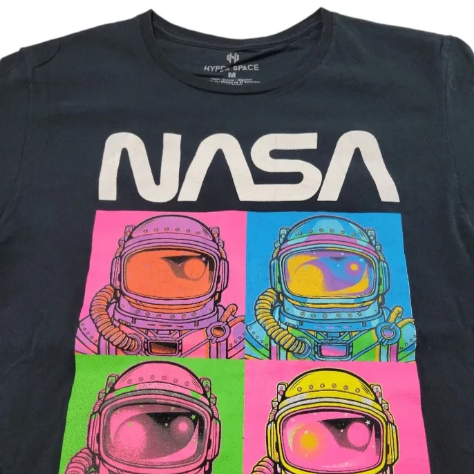 Shirt Size Medium M NASA Graphic Tee Astronaut Graphic Print T-Shirt Unisex T-Shirt - Image 2