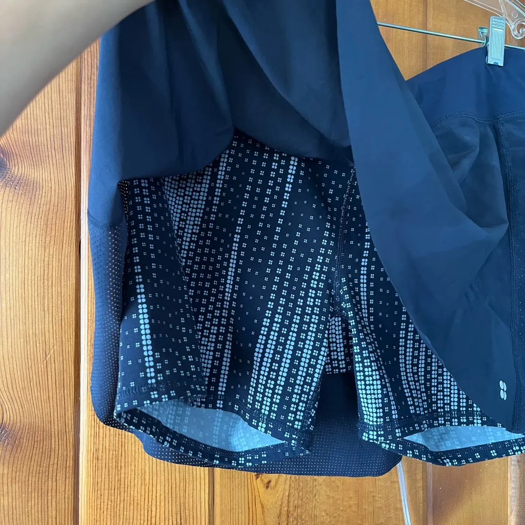 Sweaty Betty Navy Blue Athletic Skort- Size US 12 (UK XL) - Image 3