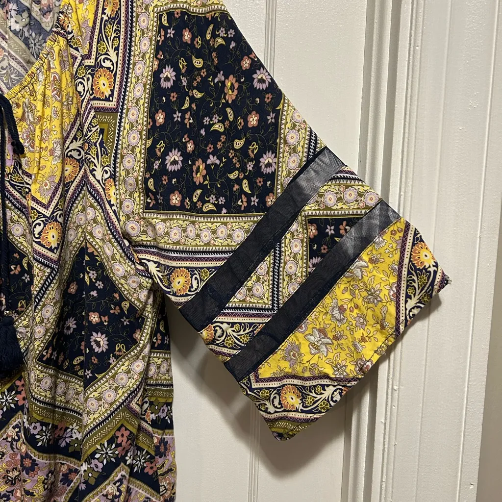 CATO EST 1946  18/20 Boho Patchwork Top - Image 5