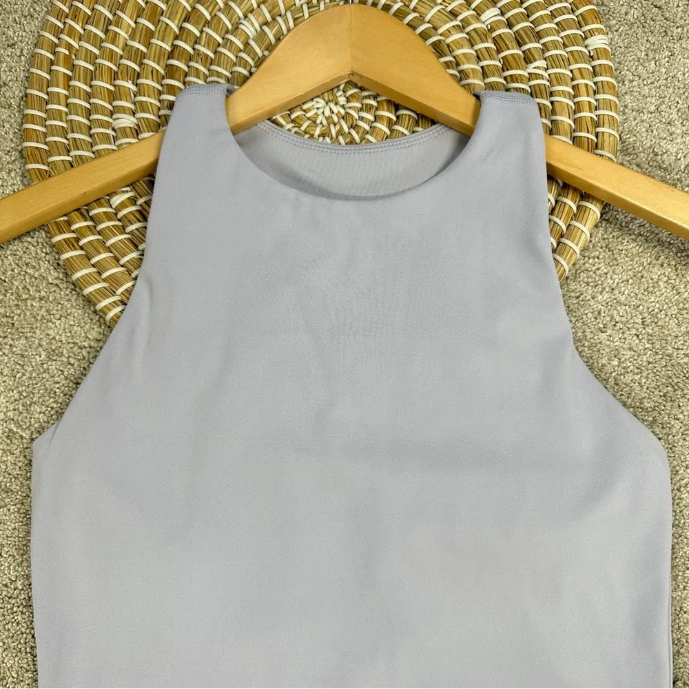 All In Motion  Everyday Soft Racerback Tank Top Built in Bra in Lilac Size S - Image 3