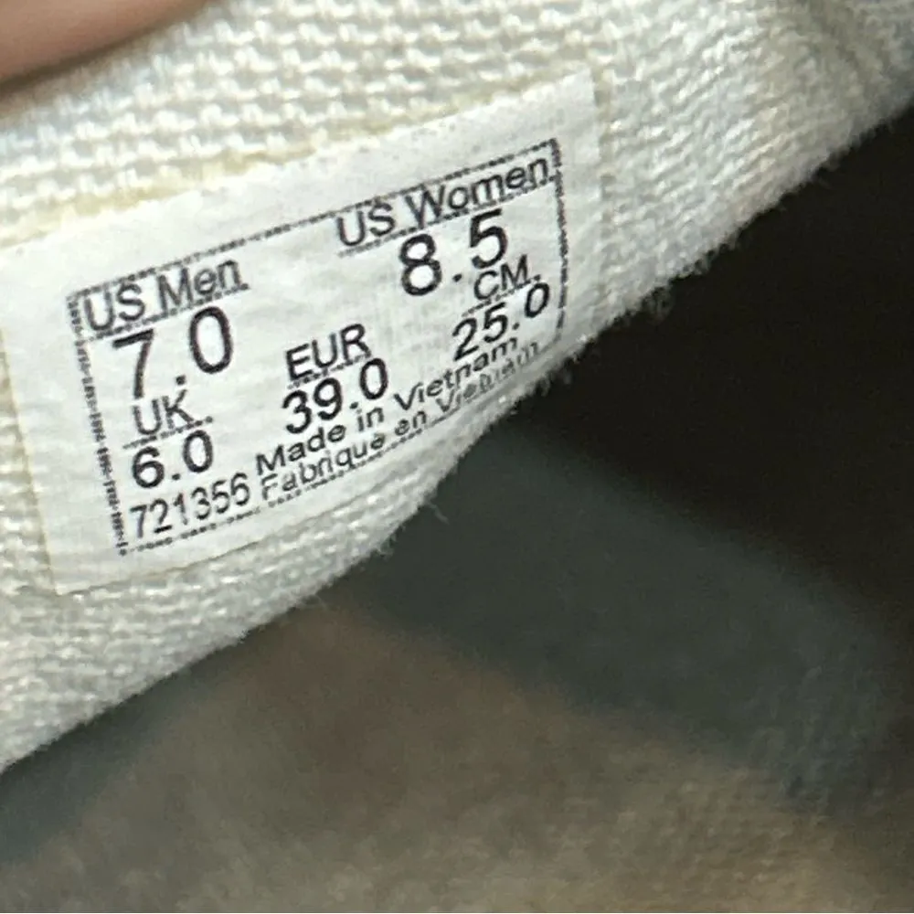 VANS off the wall black lace up shoes sneakers women’s 8.5 - Image 3