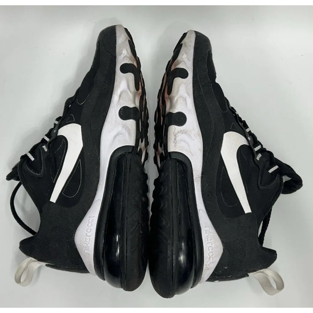 Nike Air Max 270 React AT6174-004 Black White Women's Sneakers Shoes Size 7.5 - Image 6
