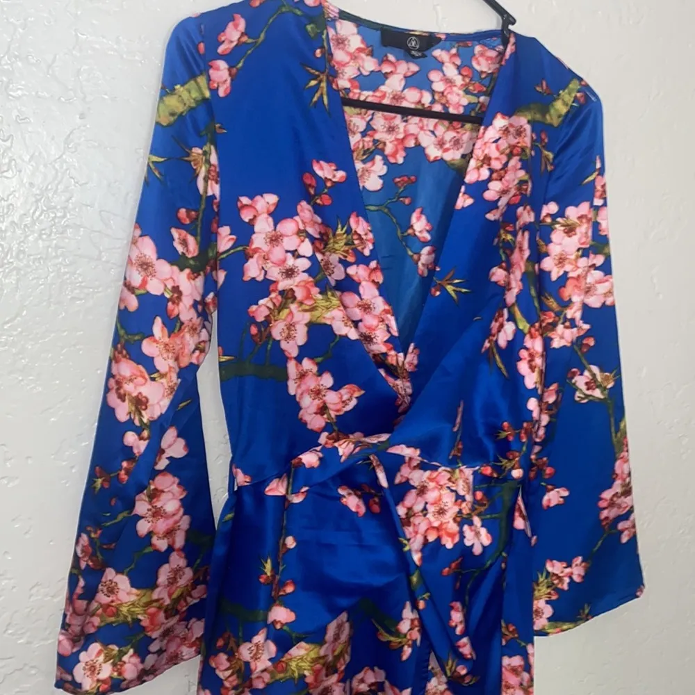 Missguided Cherry Blossom Dress - Image 8