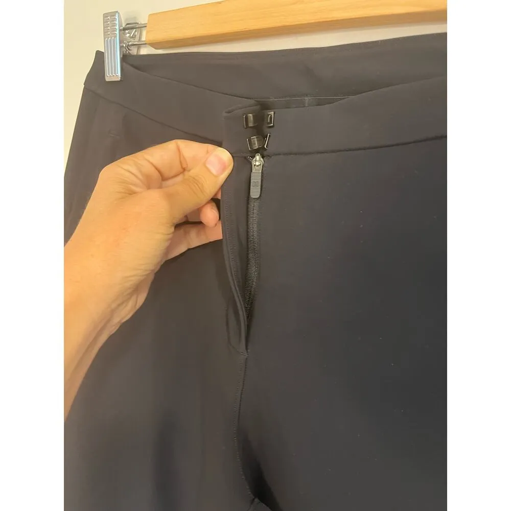 Lululemon Women's sz. 6 Black Trousers Pant Zipper & Button Closure Inseam 26" - Image 3