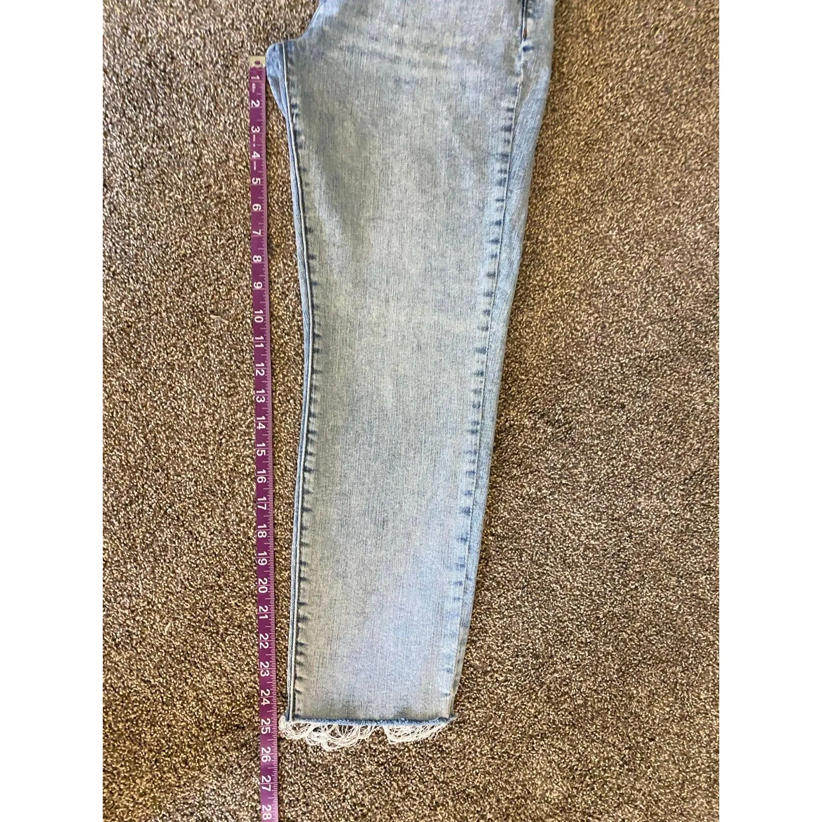 Banana Republic Washwell High Rise Straight Crop Jeans Size 28 - Image 7