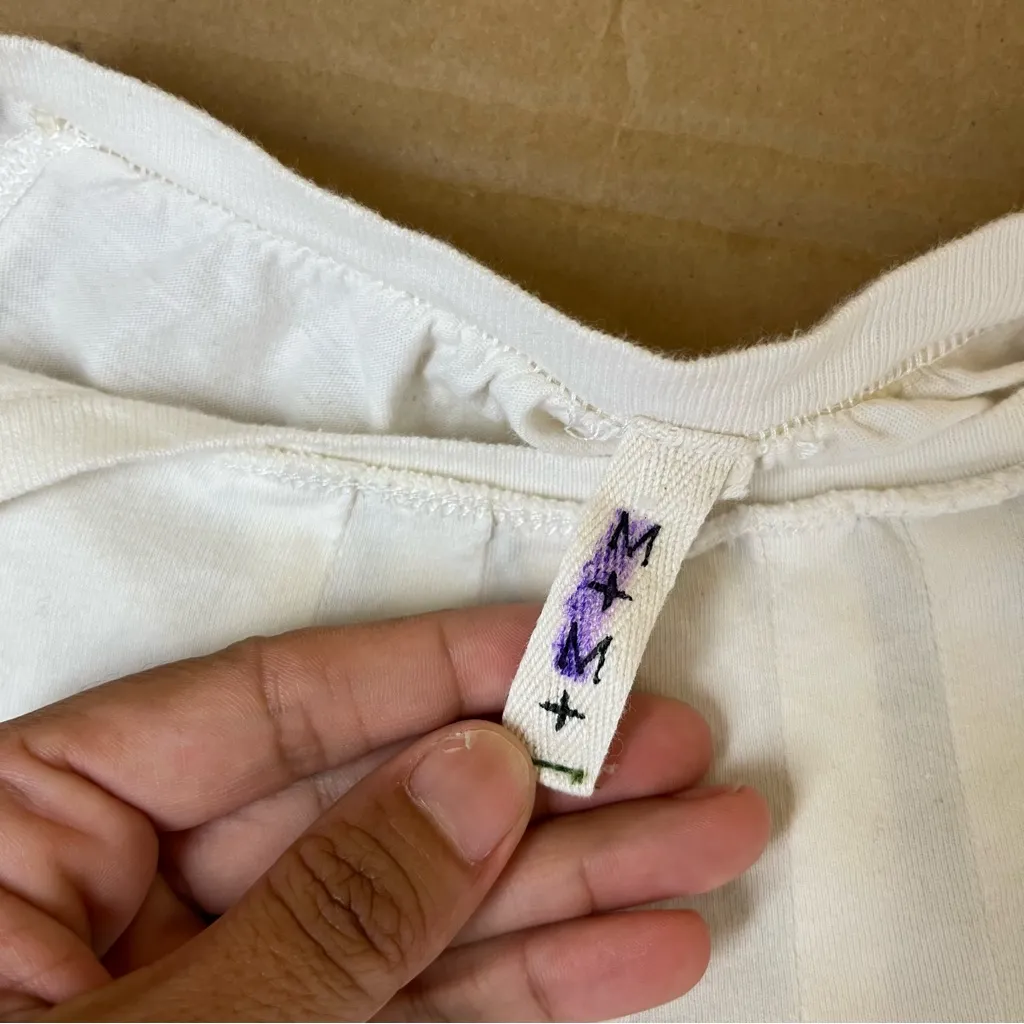 Free People Little Gem Cotton Pintuck Tee - Image 9