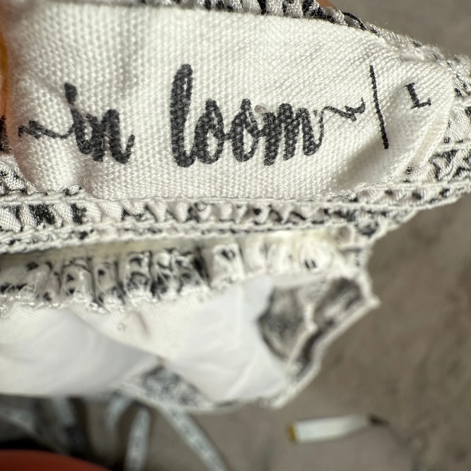 In Loom‎ Bandana Print Tank Top Smocked Sleeveless Casual Summer Fairy Y2K - Image 7