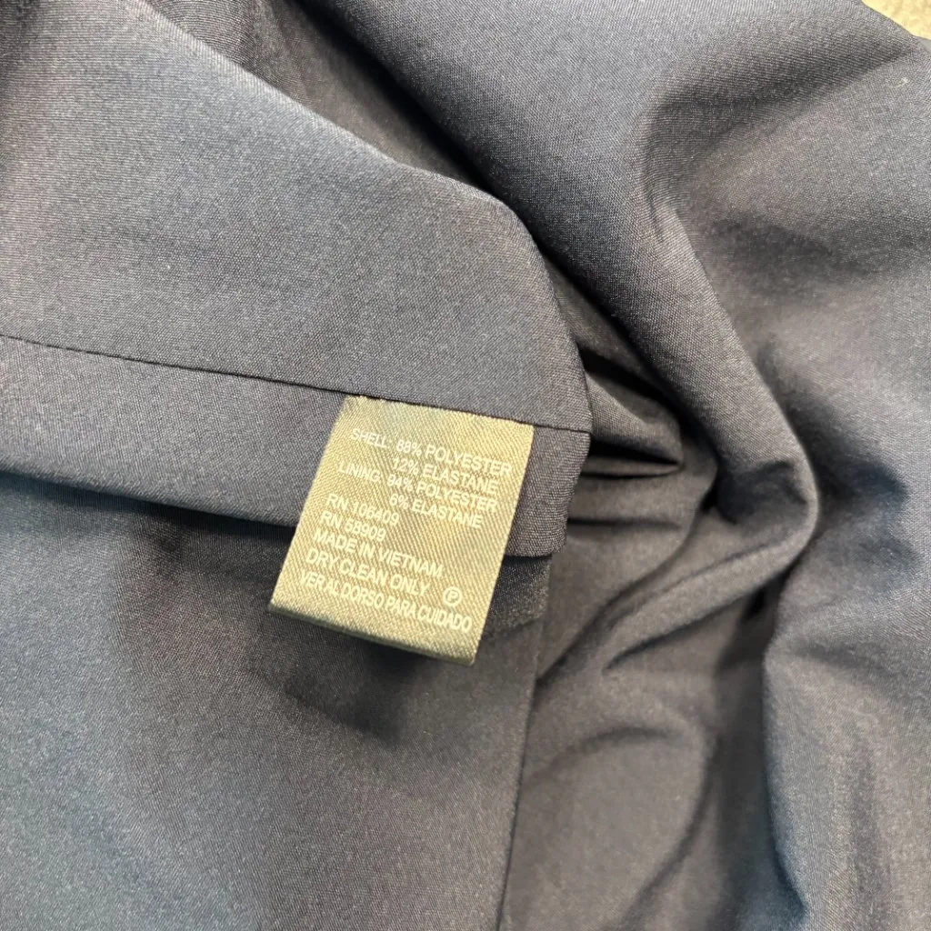 Gianni Bini Navy Fit & Flare Dress Fully Lined Size 2 EUC - Image 8