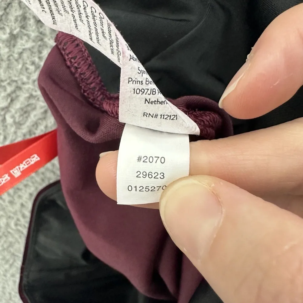 Ready To Wow Red Velvet Leggings Stretch Shaping Fairy Grunge Women M x 29 - Image 5